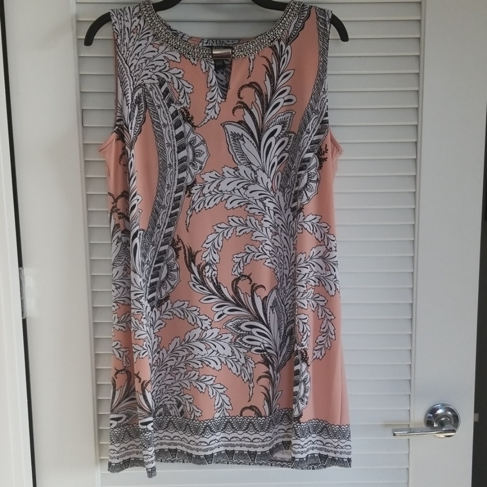 Alfani Petite Peach Sheath Dress